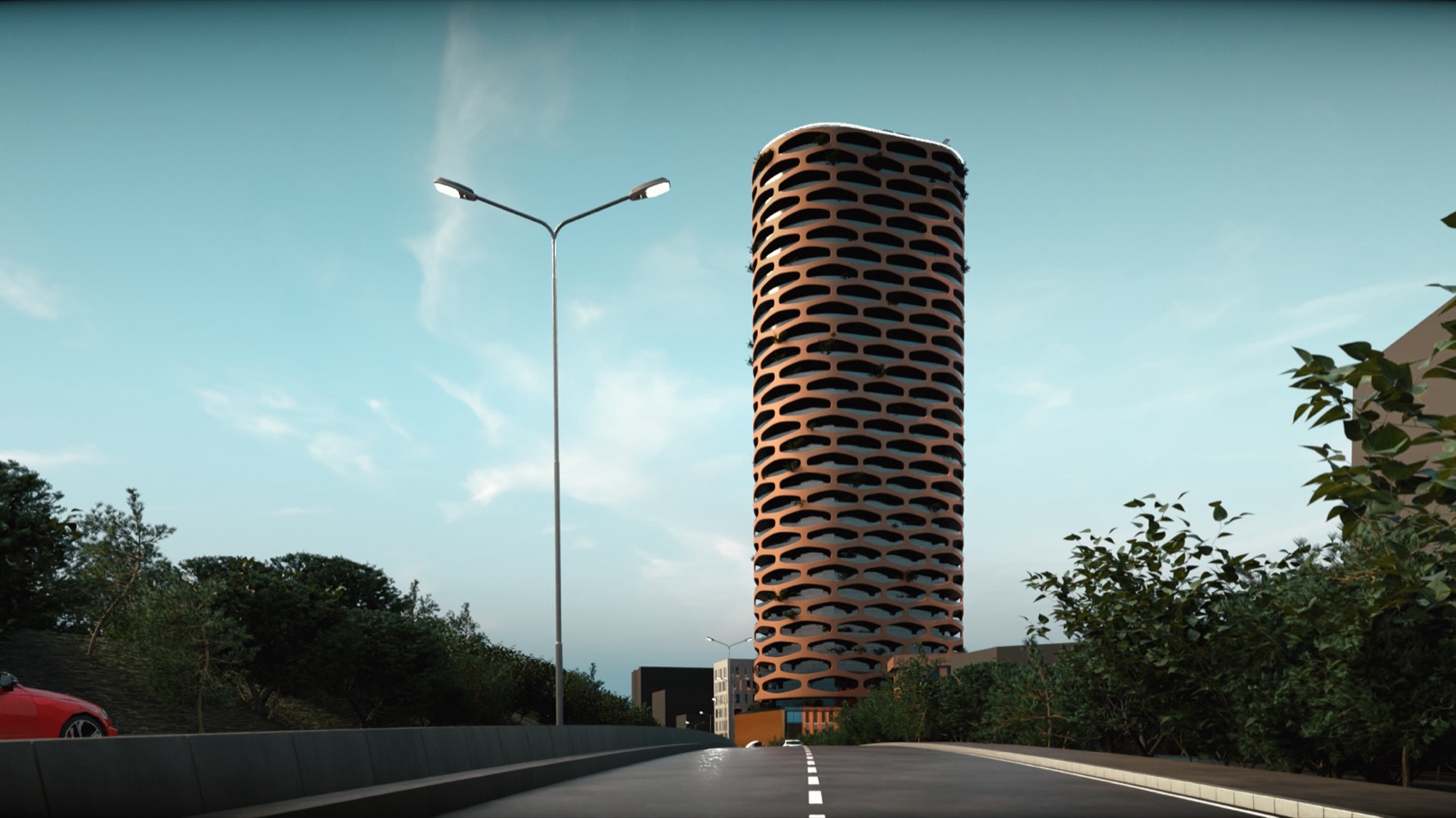 TET Tower on Rruga e Elbasanit